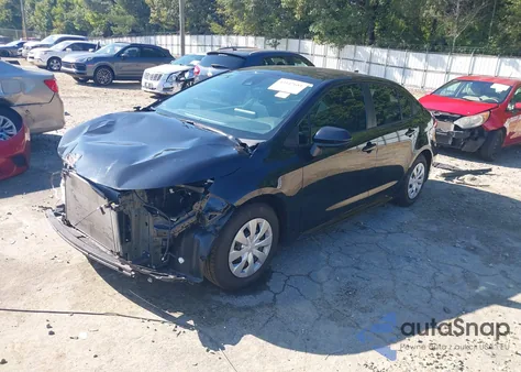 2022 Toyota Corolla L z USA, uszkodzony, nr VIN 5YFDPMAE7NP361205